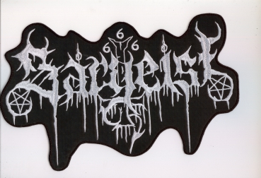Sargeist - White Logo Backpatch