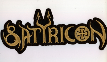 Satyricon - Yellow Logo Backpatch