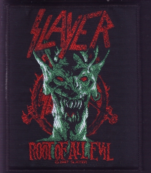 Slayer - Root of All Evil Aufnäher