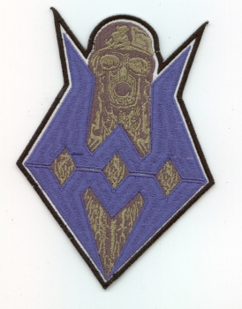 Sodom - Better Blaues Logo Kontour Aufnäher