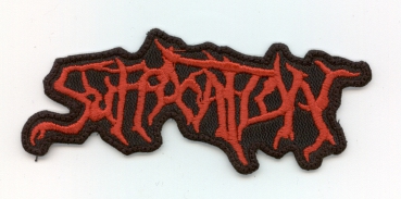 Suffocation - Rotes Logo Kontour Aufnäher