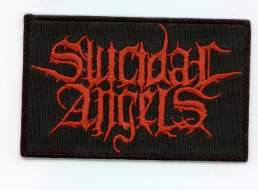 Suicidal Angels - Rotes Logo Aufnäher