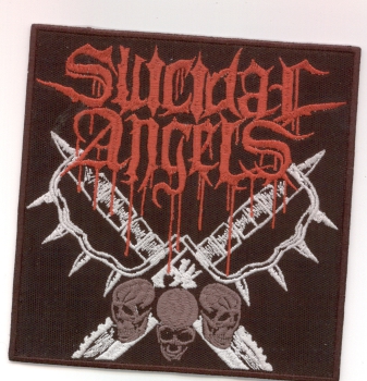 Suicidal Angels - Skull and Knifes Aufnäher