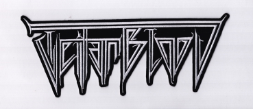 Teitanblood - Weisses Logo Rückenaufnäher