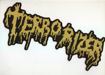 Terrorizer - Gelbes Logo Rückenaufnäher