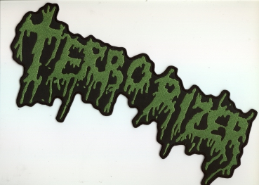 Terrorizer - Grünes Logo Rückenaufnäher