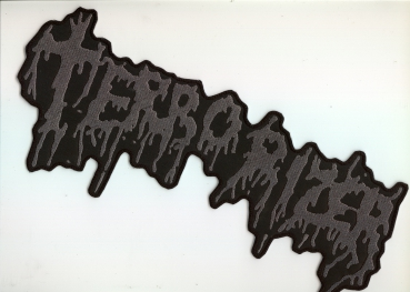 Terrorizer - Graues Logo Rückenaufnäher