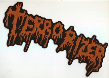 Terrorizer - Oranges logo Rückenaufnäher