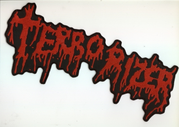 Terrorizer - Rotes Logo Rückenaufnäher