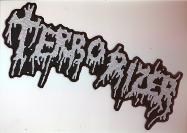 Terrorizer - White Logo Backpatch