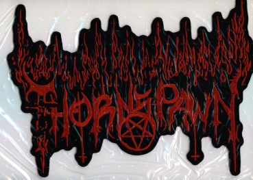 Thornspawn - Rotes Logo Rückenaufnäher