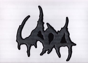 Uada - Graues Logo Rückenaufnäher
