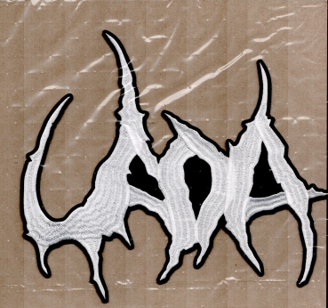 Uada - Weisses Logo Rückenaufnäher