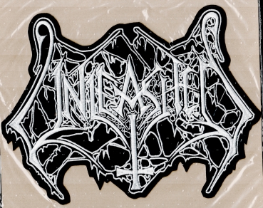 Unleashed - Weisses Logo Rückenaufnäher