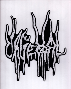 Urgehal - Weisses Logo Rückenaufnäher