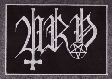 Urn - Weisses logo Rückenaufnäher