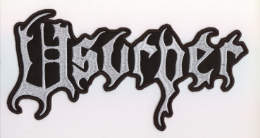 Usurper - White Logo Backpatch