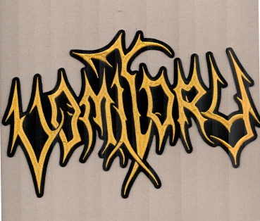 Vomitory - Yellow Logo Backpatch