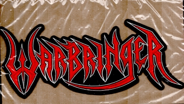 Warbringer - Rot Weisses Logo Rückenaufnäher