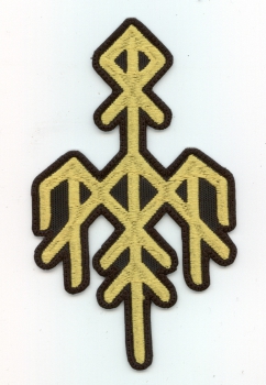 Wardruna - Gelbe Rune Aufnäher