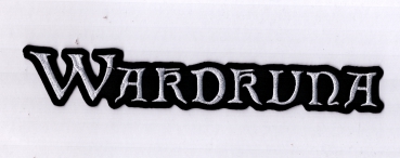Wardruna - Weisses Logo Rückenaufnäher