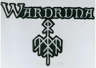 Wardruna - Logo Rune Rückenaufnäher