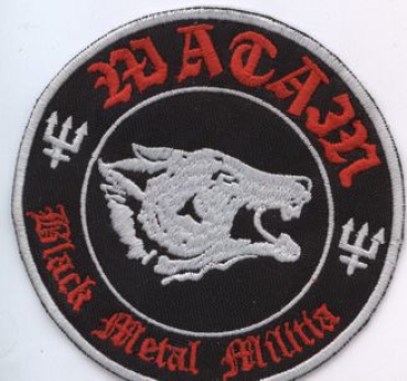 Watain - Black Metal Militia Patch