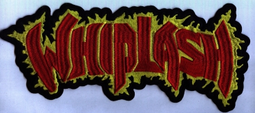 Whiplash - Yellow Red Logo Backpatch