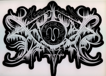Xasthur - Logo Rückenaufnäher