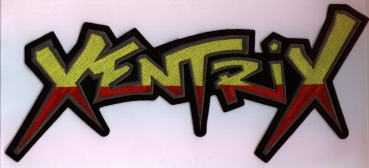 Xentrix - Yellow Red Logo Backpatch