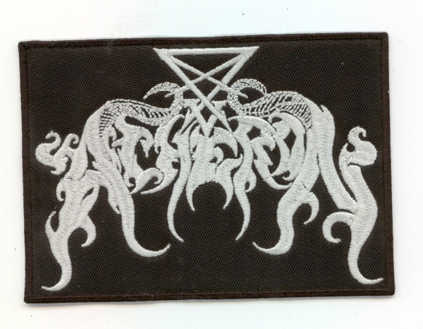 Acheron - White Logo Patch