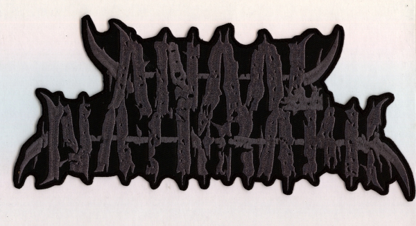 Anaal Nathrakh - Graues Logo 2 Rückenaufnäher