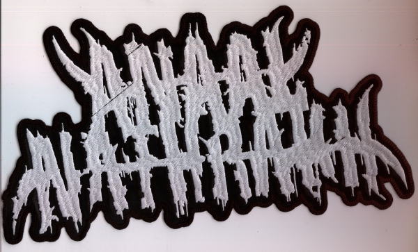 Anaal Nathrakh - Weisses Logo Backpatch
