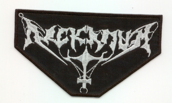 Arckanum - Weisses Logo Wappen Aufnäher