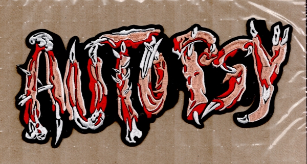 Autopsy - Skin Logo Rückenaufnäher