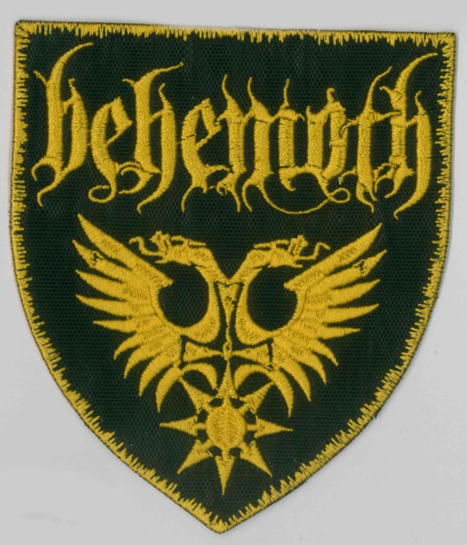 Behemoth - Adler Gold Wappen Aufnäher