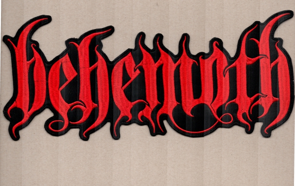 Behemoth - Red Logo Backpatch