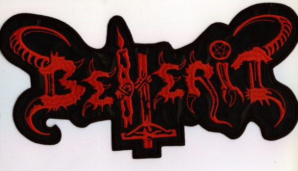 Beherit - Old Red Logo Backpatch