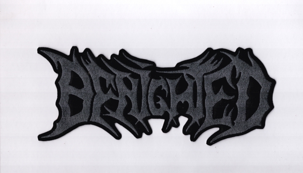 Benighted - Graues Logo Rückenaufnäher