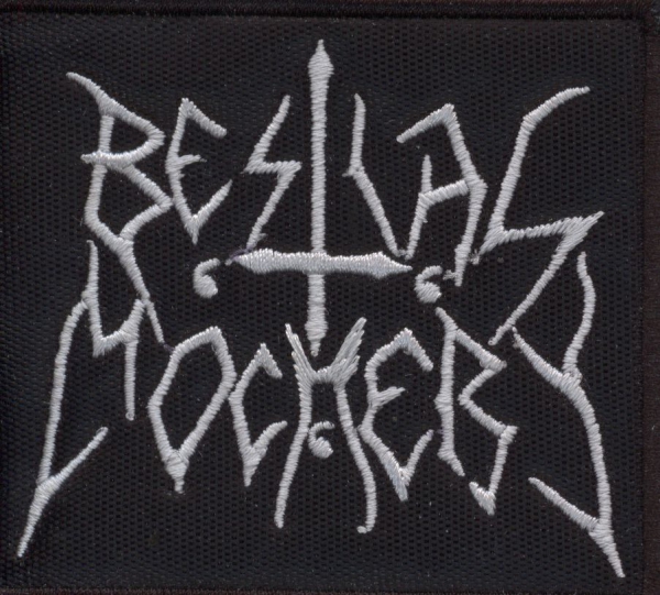 Bestial Mockery - Logo Aufnäher