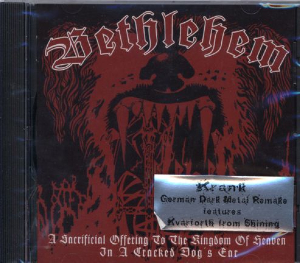 Bethlehem - A Sacrificial Offering to the Kingdom of Heaven CD