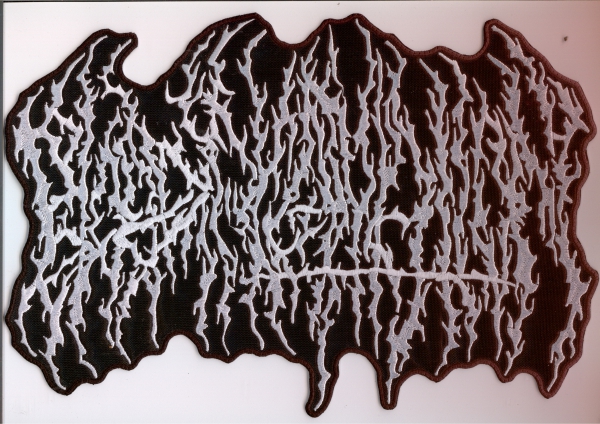 Blood Incantation - White Logo Backpatch