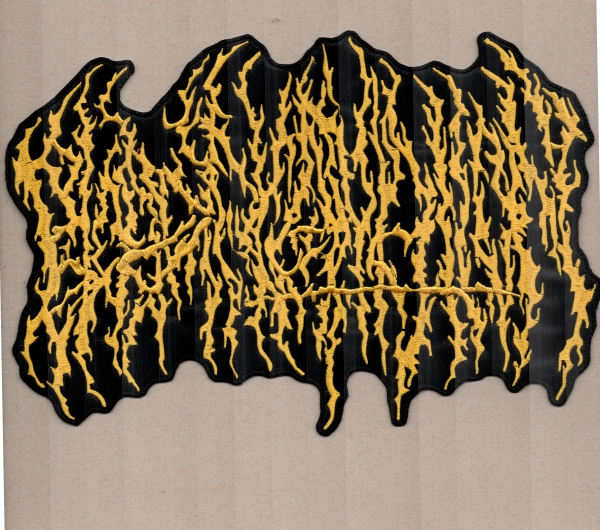 Blood Incantation - Gelbes Logo Rückenaufnäher