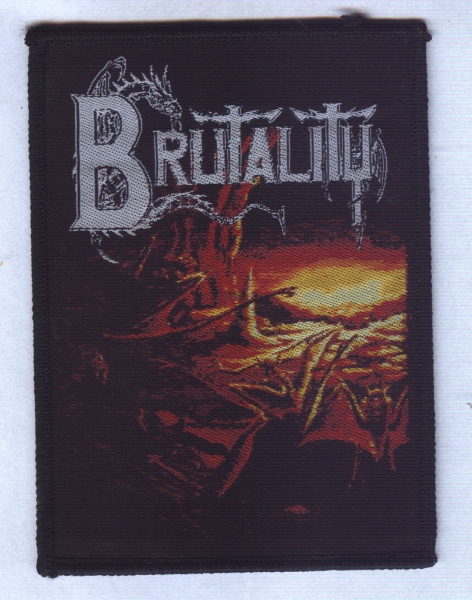 Brutality - When the Sky Woven Patch