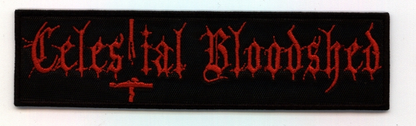Celestial Bloodshed - Rotes Logo Aufnäher