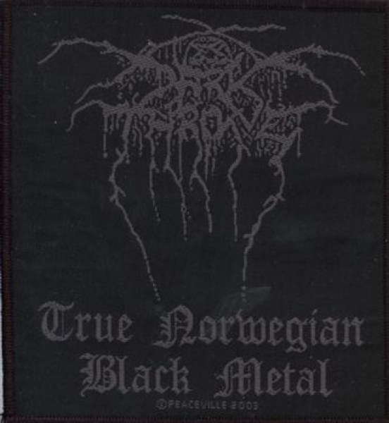 Dark Throne - True Norwegian Aufnäher