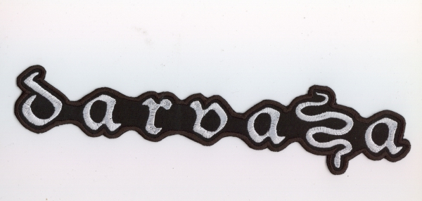Darwaza - White Logo Backpatch