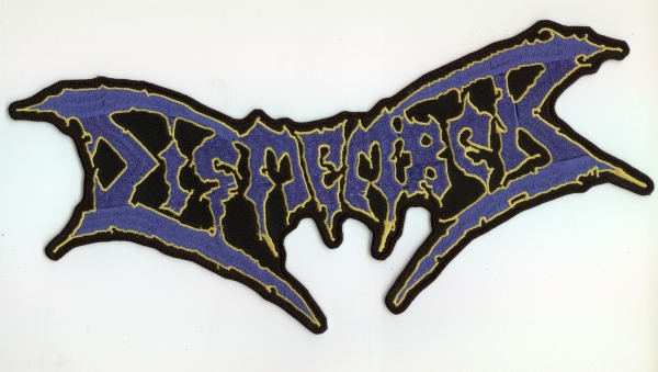 Dismember - Yellow Blue Yellow Logo Backpatch