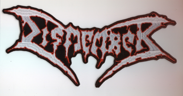 Dismember - Red White Red Logo Backpatch