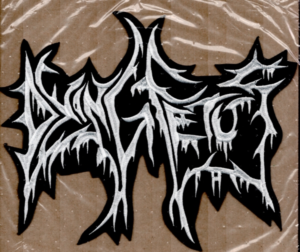 Dying Fetus -White Logo Backpatch